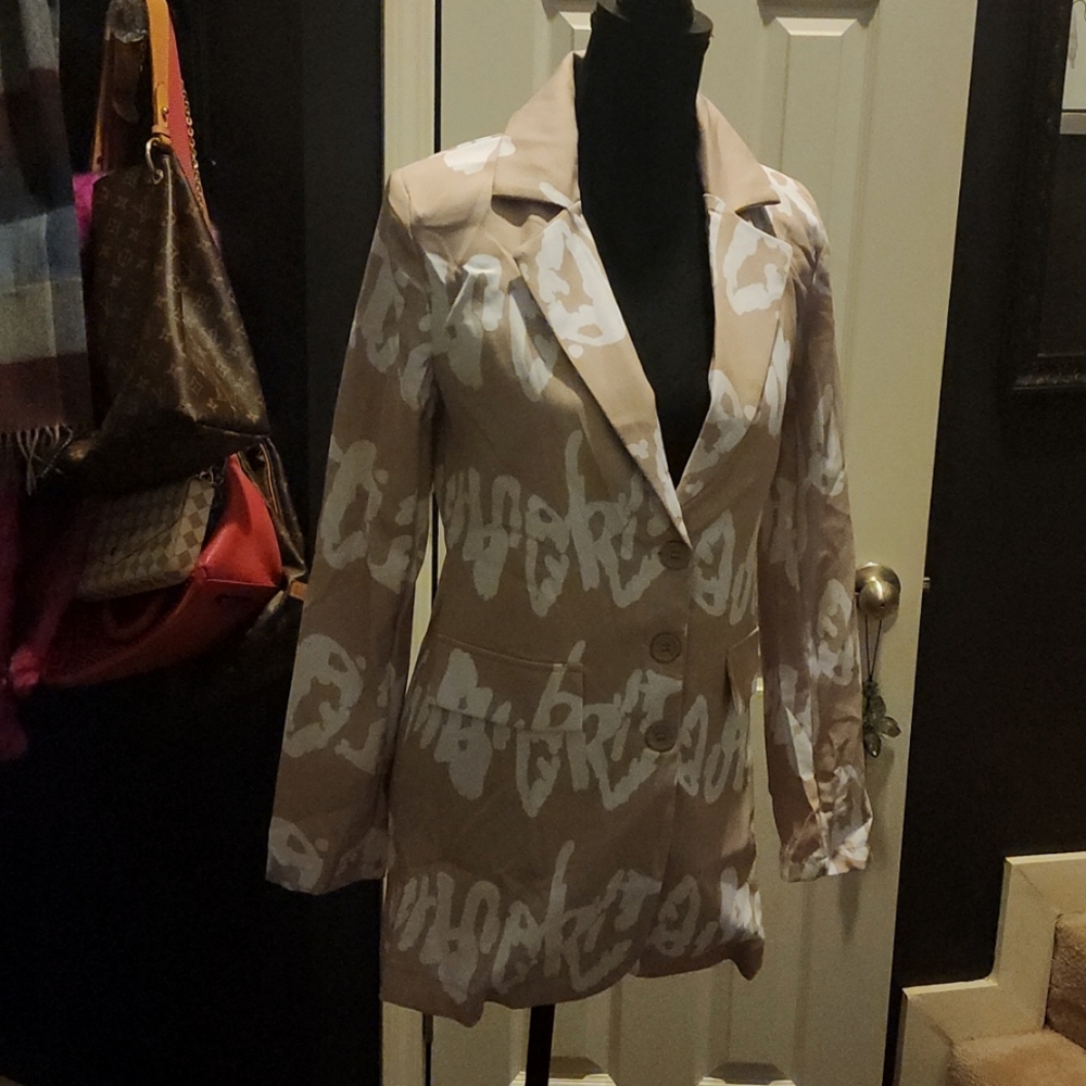 Graffiti Suit Dress